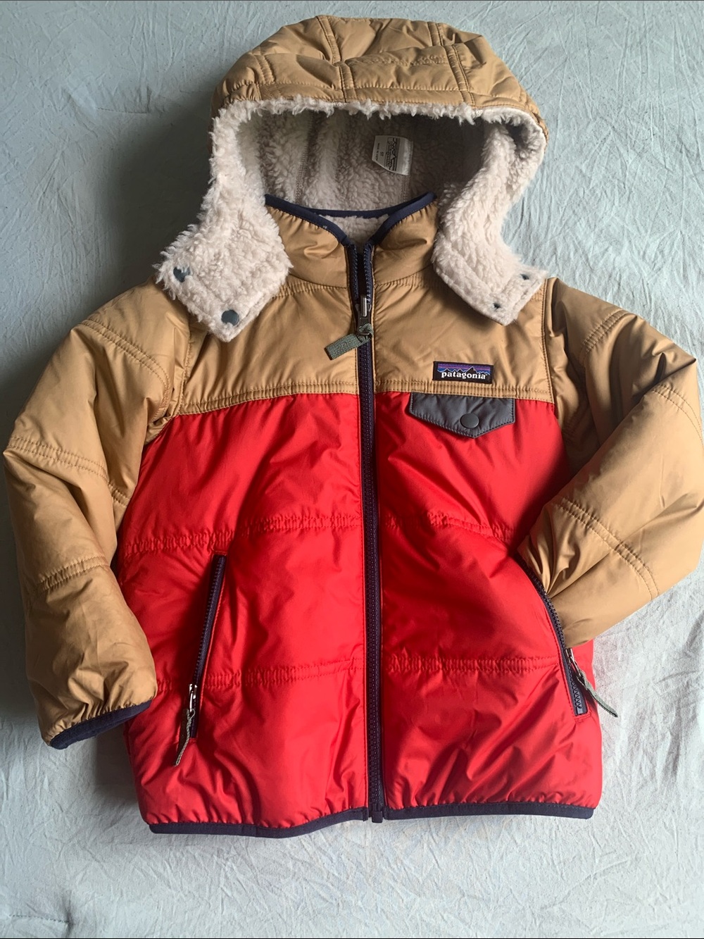 Patagonia Reversible Tribbles Hooded Jacket - Toddler Boys'